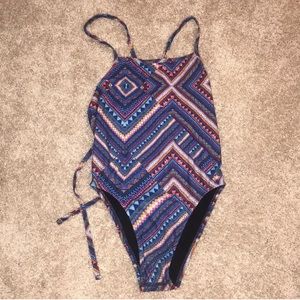 Jolyn tie back swimsuit